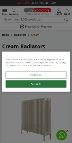 Mobile page screenshot