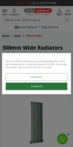 Mobile page screenshot