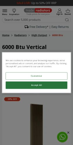 Mobile page screenshot