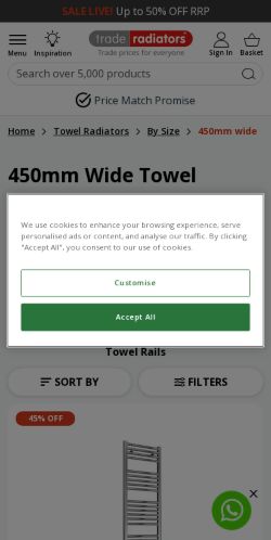 Mobile page screenshot