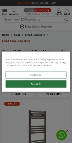 Mobile page screenshot