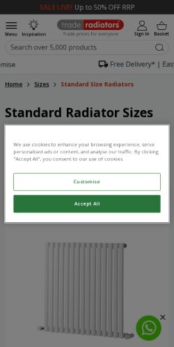 Mobile page screenshot