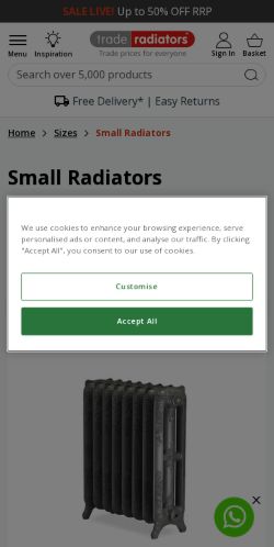 Mobile page screenshot