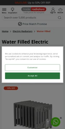 Mobile page screenshot