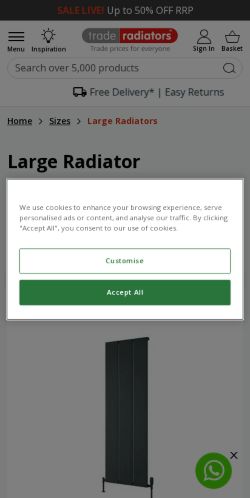 Mobile page screenshot
