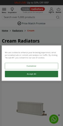 Mobile page screenshot