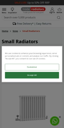 Mobile page screenshot