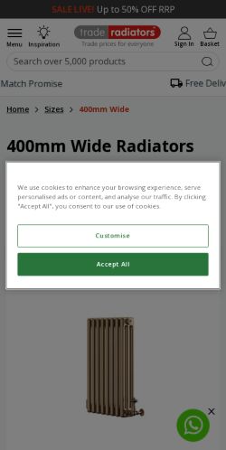 Mobile page screenshot