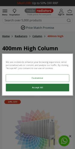 Mobile page screenshot