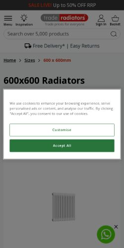 Mobile page screenshot