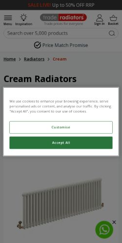 Mobile page screenshot