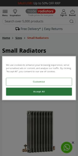 Mobile page screenshot