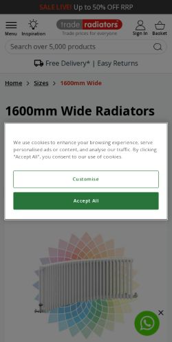 Mobile page screenshot