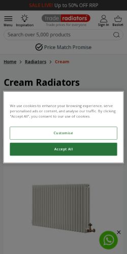 Mobile page screenshot