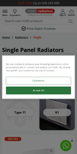 Mobile page screenshot