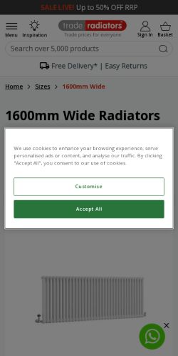 Mobile page screenshot