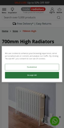 Mobile page screenshot