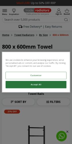 Mobile page screenshot