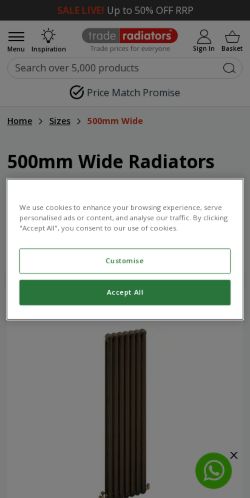 Mobile page screenshot