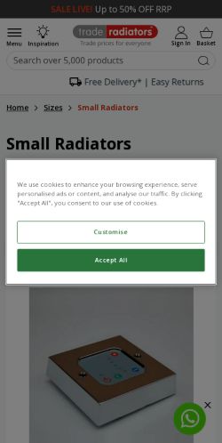 Mobile page screenshot