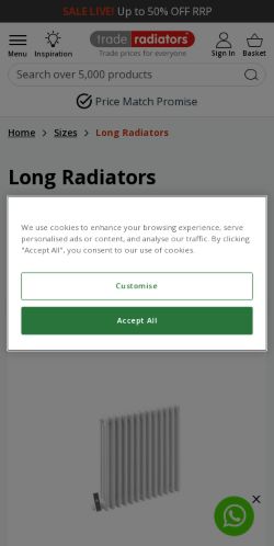 Mobile page screenshot