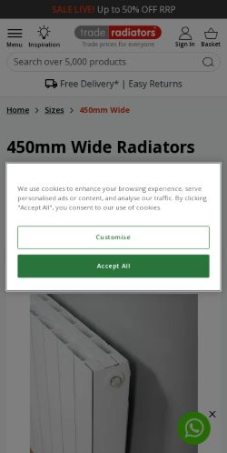 Mobile page screenshot