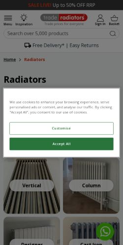 Mobile page screenshot
