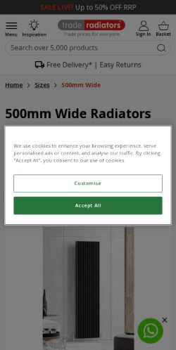Mobile page screenshot