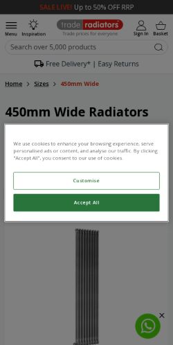 Mobile page screenshot