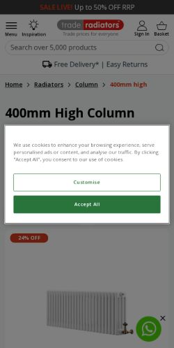 Mobile page screenshot