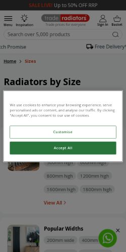 Mobile page screenshot