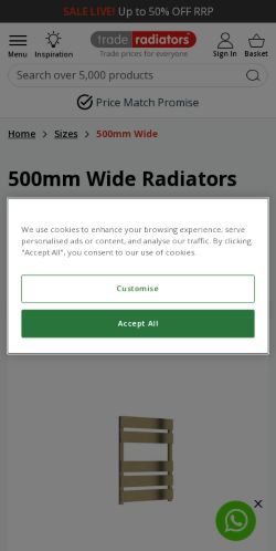 Mobile page screenshot
