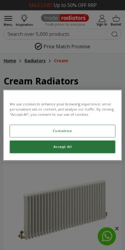 Mobile page screenshot