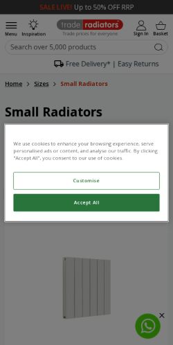 Mobile page screenshot