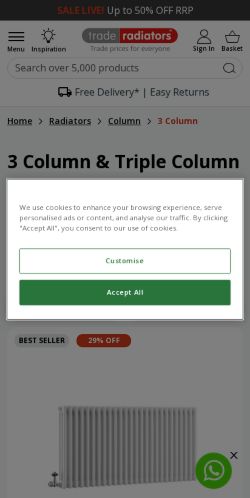 Mobile page screenshot
