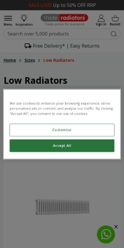 Mobile page screenshot