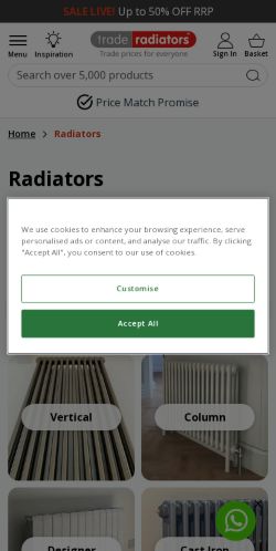 Mobile page screenshot