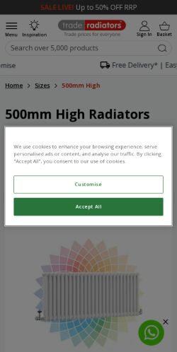 Mobile page screenshot