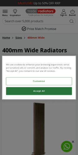 Mobile page screenshot