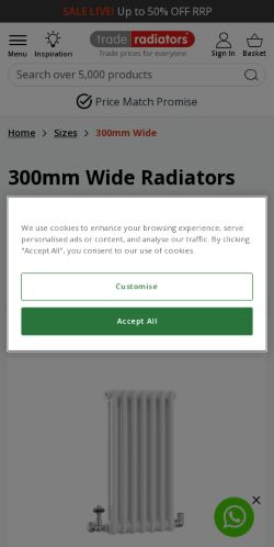 Mobile page screenshot