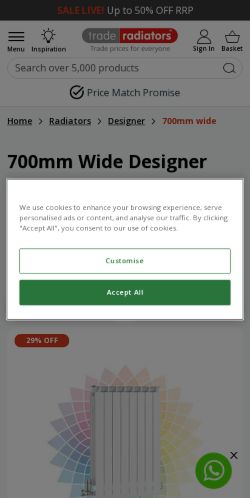 Mobile page screenshot