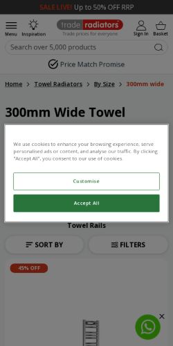 Mobile page screenshot