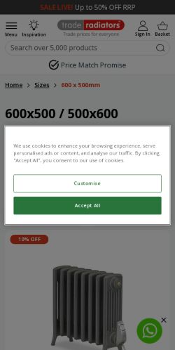 Mobile page screenshot