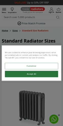 Mobile page screenshot