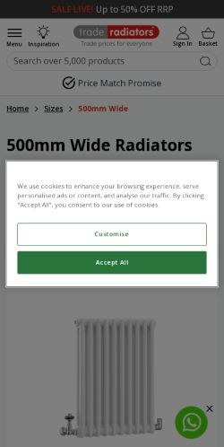 Mobile page screenshot