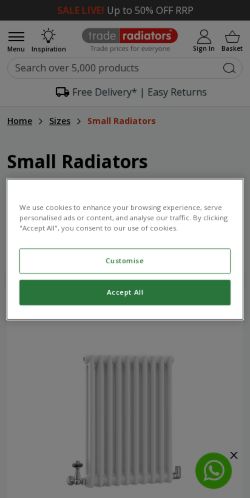 Mobile page screenshot