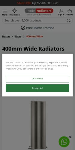 Mobile page screenshot