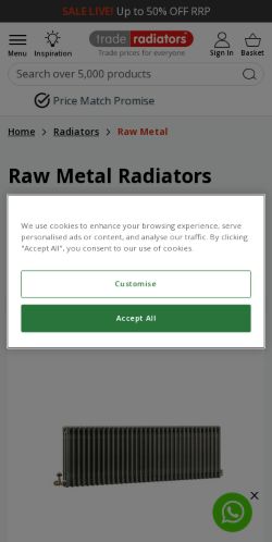 Mobile page screenshot