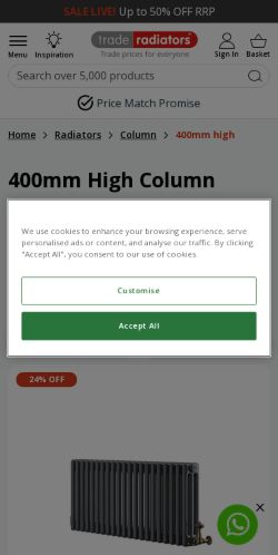 Mobile page screenshot