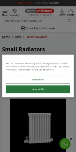 Mobile page screenshot